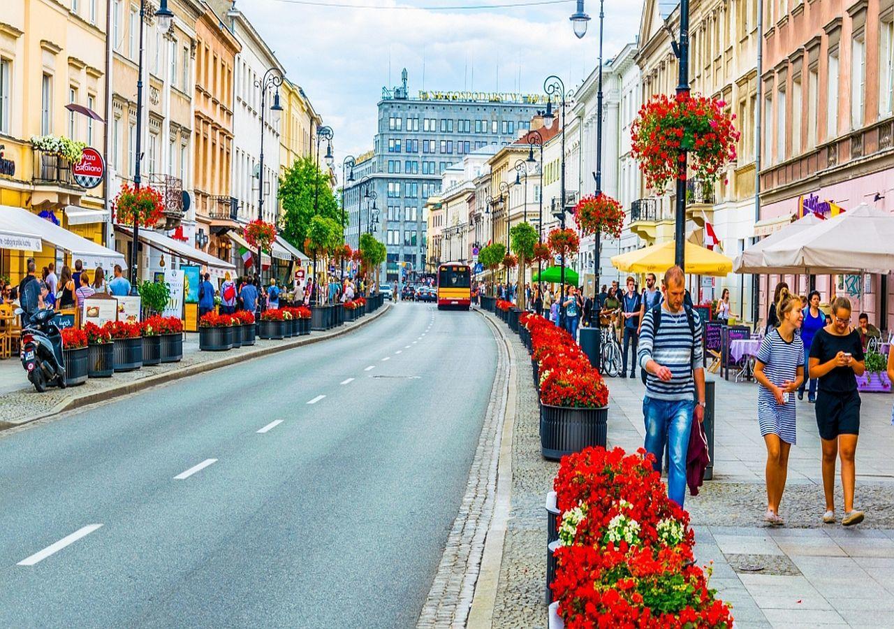 Elegant Apartment Warsaw Promenade Buitenkant foto